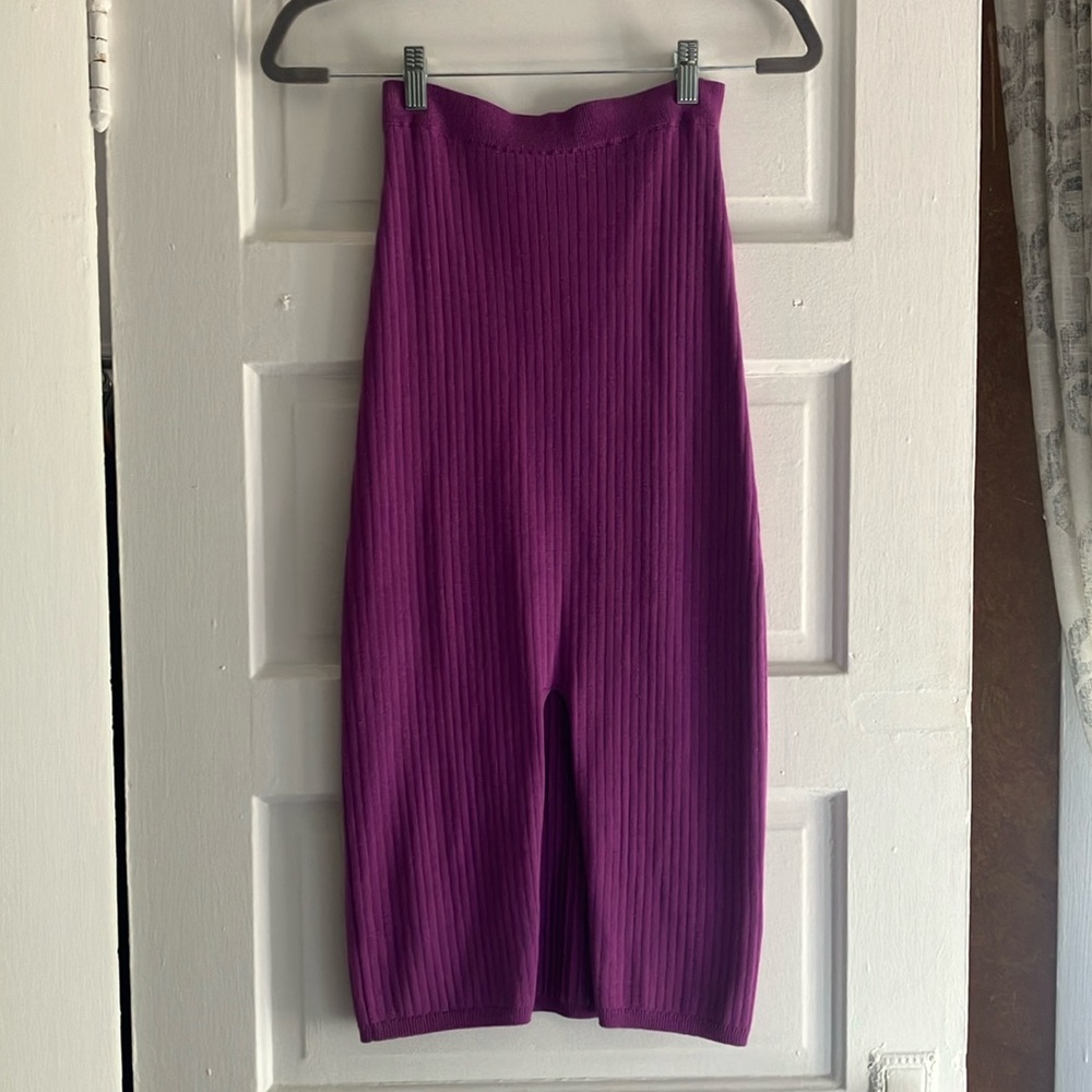 Free People sweater/ribbed skirt - size XS